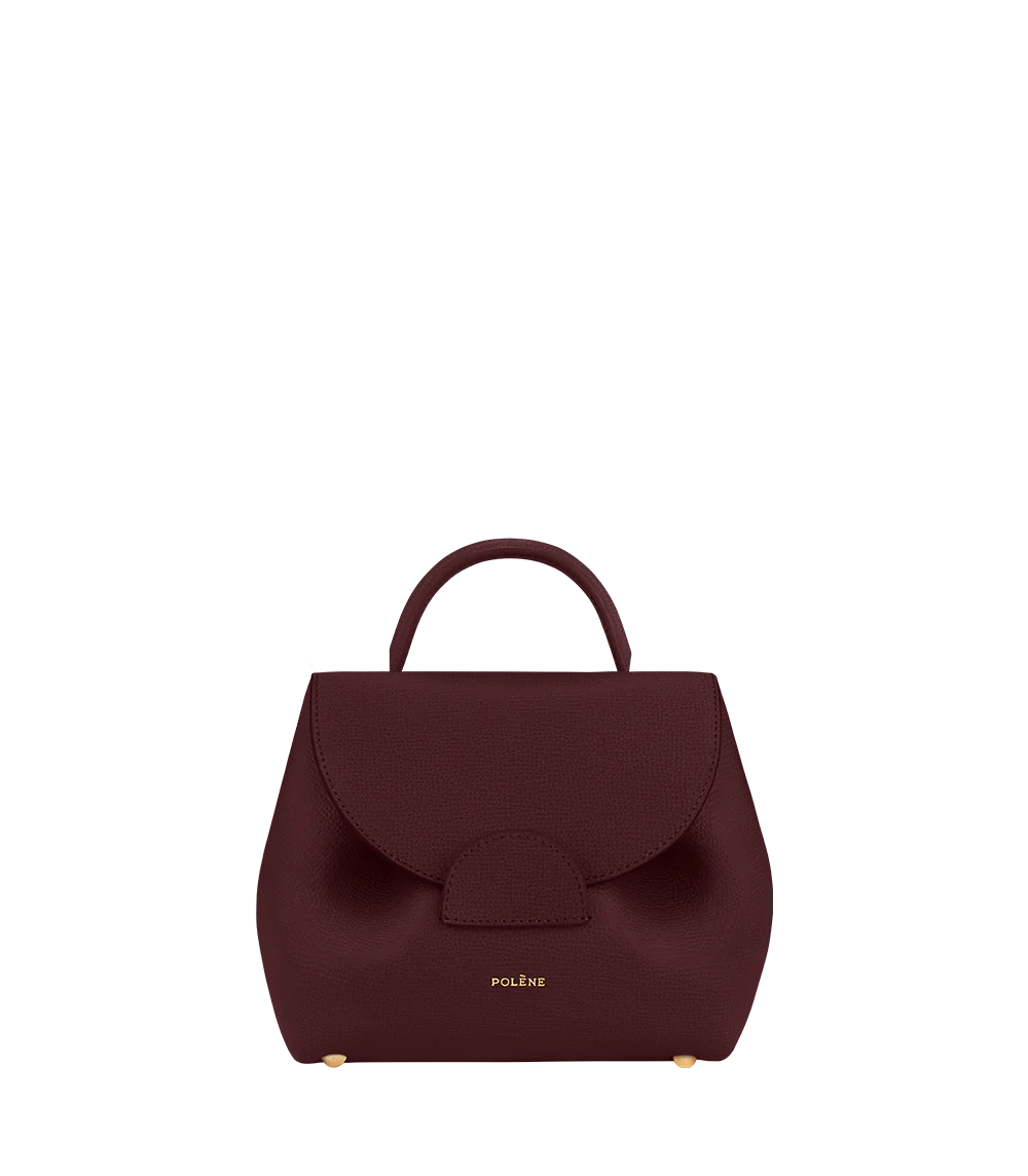 Polène Numéro Un Nano - Textured Burgundy