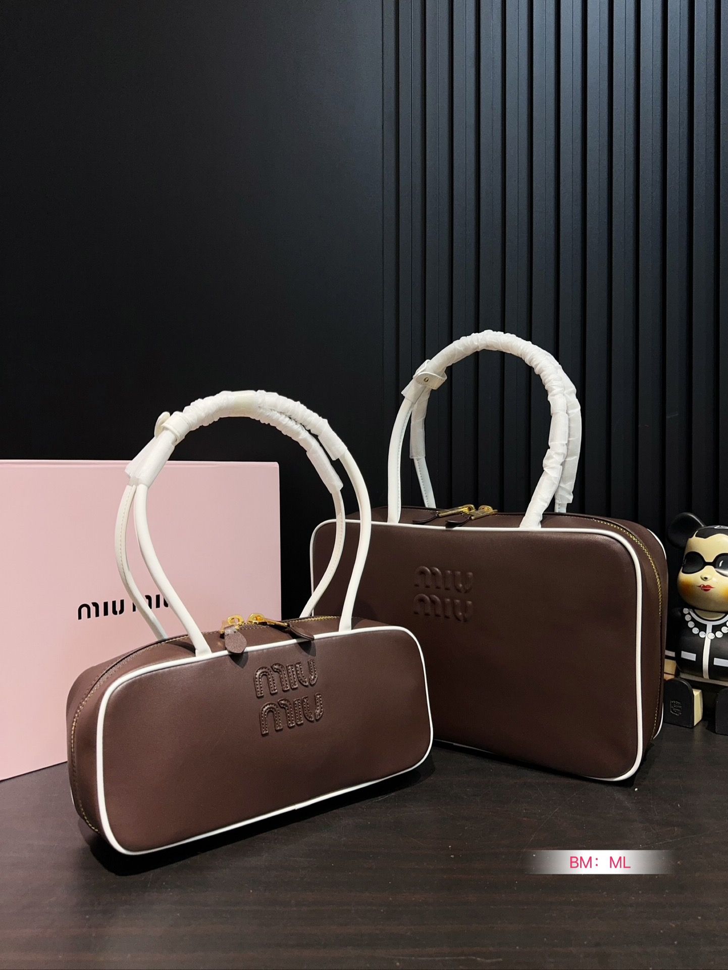 Miu Miu bowling tote
