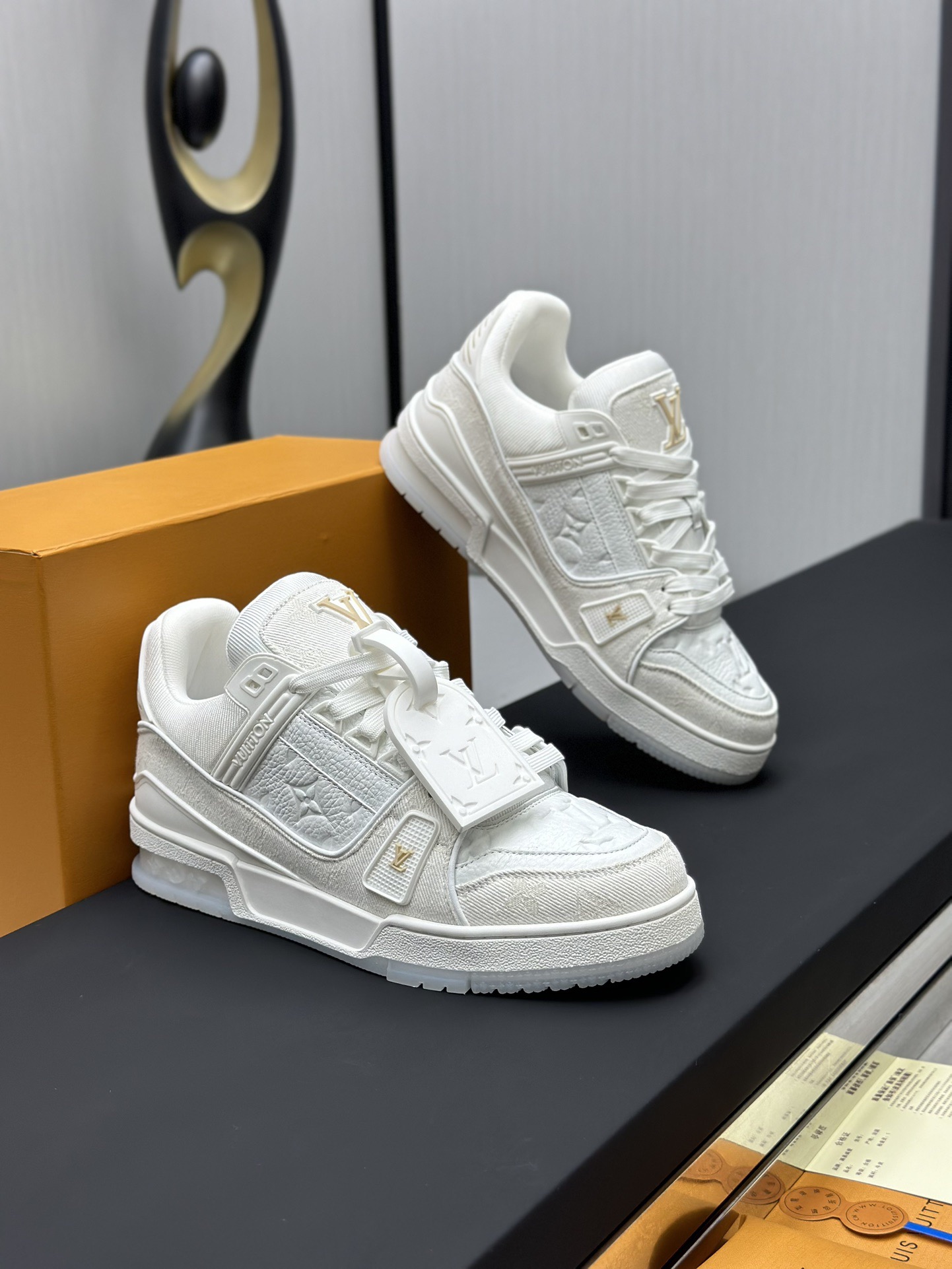 Louis Vuitton LV Trainer Sneaker White
