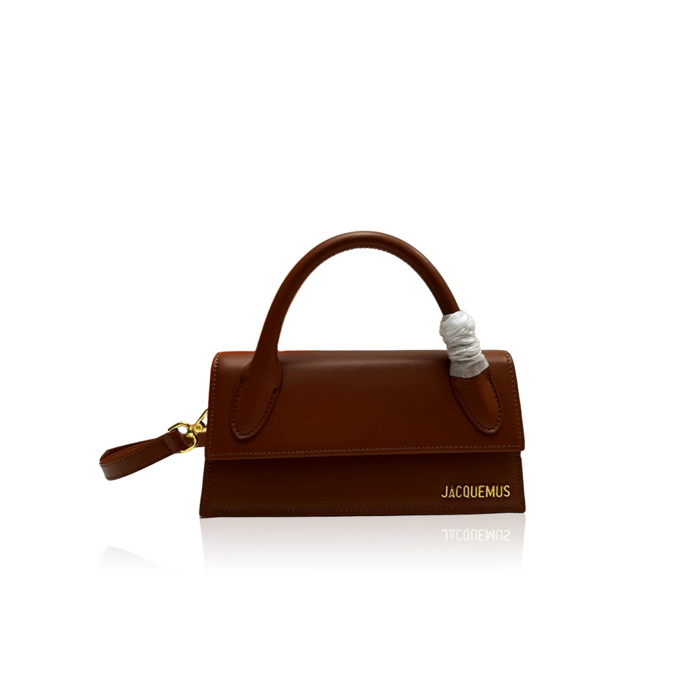 Jacquemus Leather Pocket Red Envelope Bags