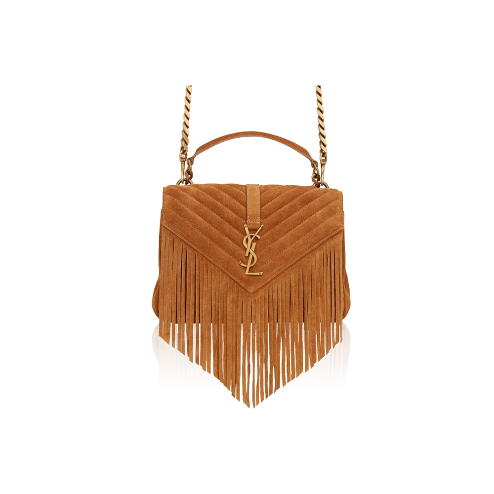 Saint Laurent YSL Monogram Tassel Hand Crossbody Bag