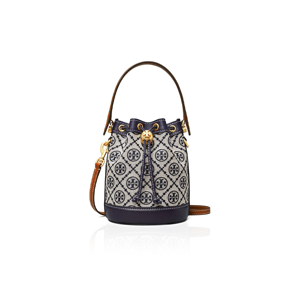 Tory Burch T Monogram Jacquard Bucket Bag