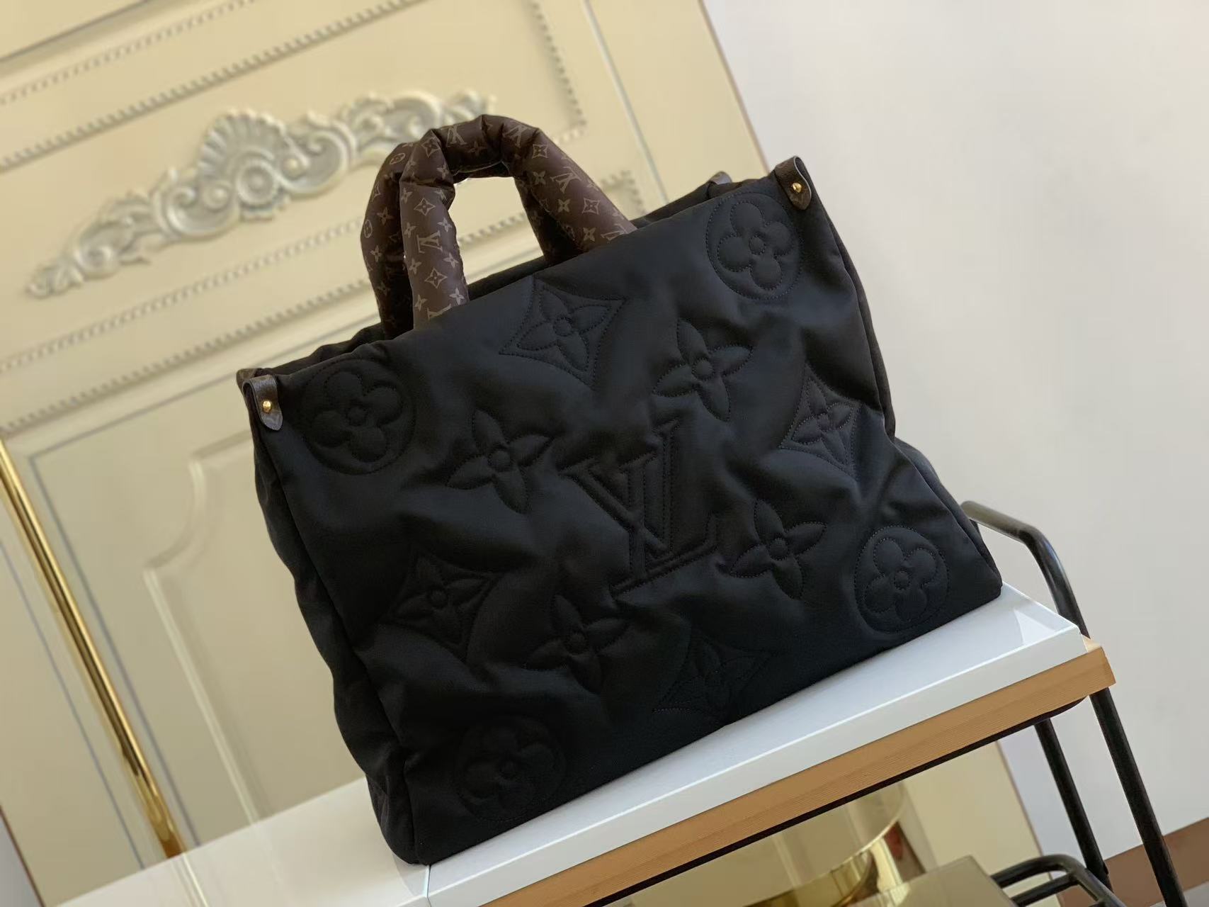 Clearance Sale at Special Prices-LV bag Keepall White Monogram Denim