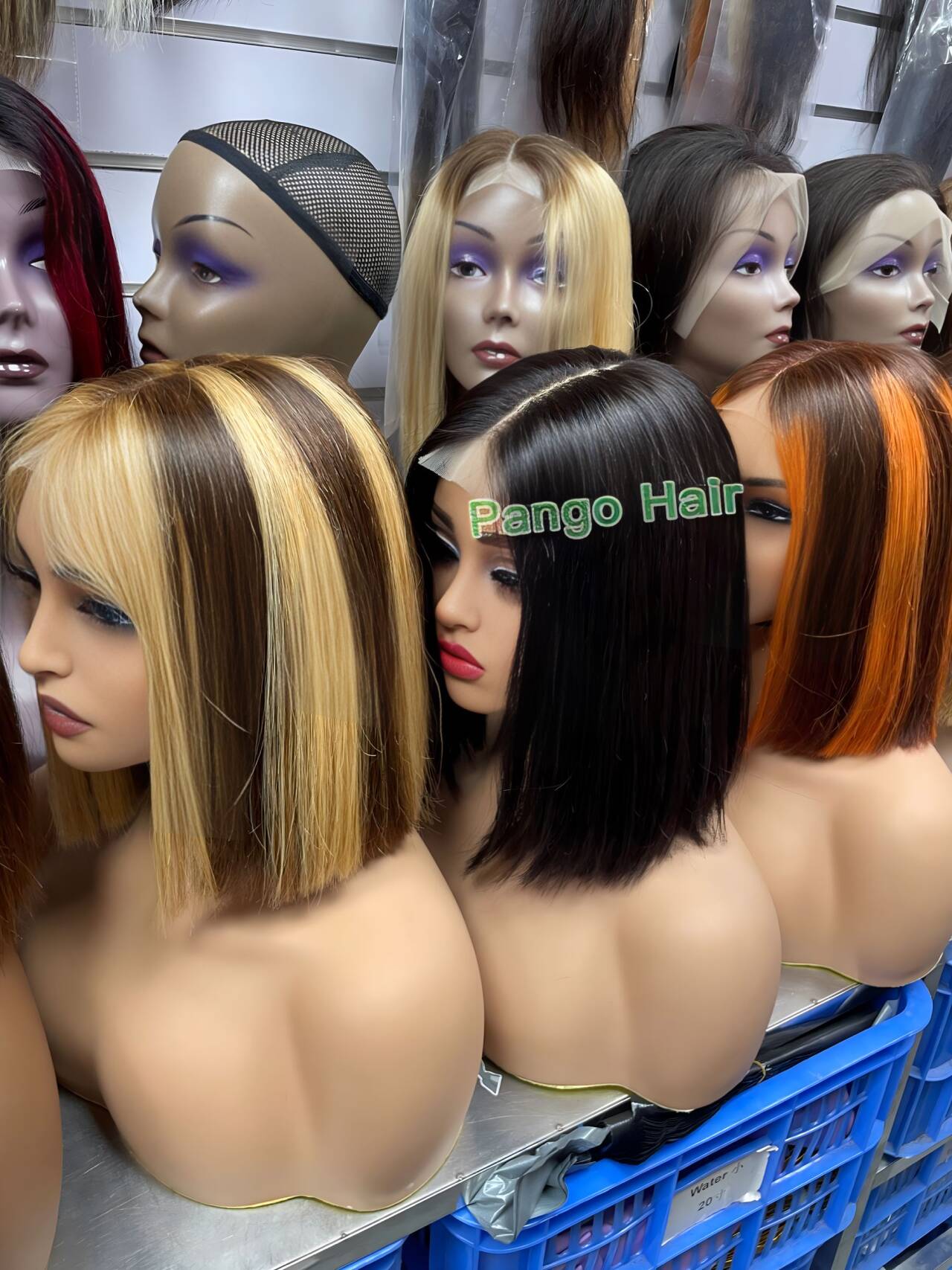 14A Raw hair Double Drawn 2x6 guleless wig 162