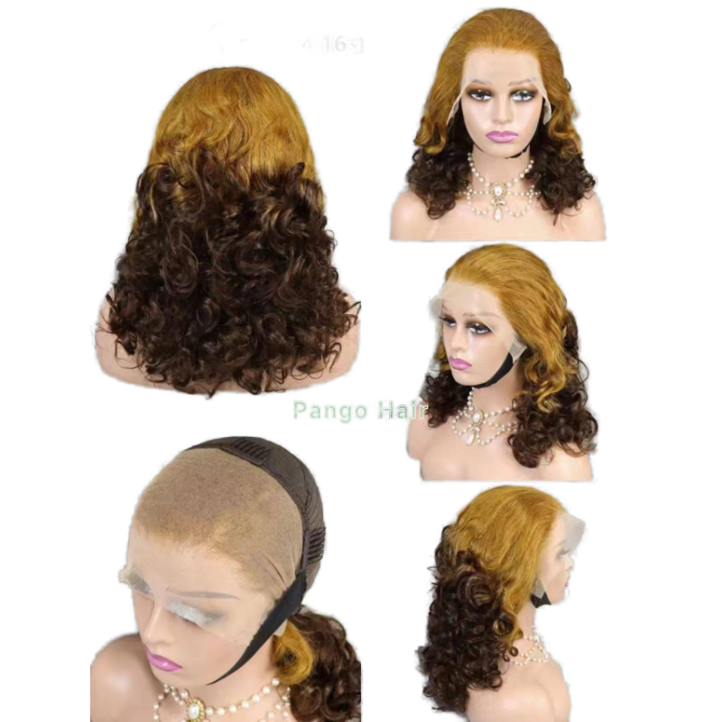 11A 13x4 spring curly Wig 110 260g