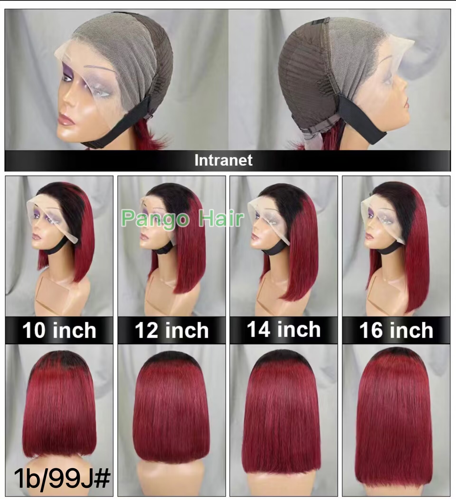 11A 13x4 Straight bob wig 90 Virgin Brazilian hair