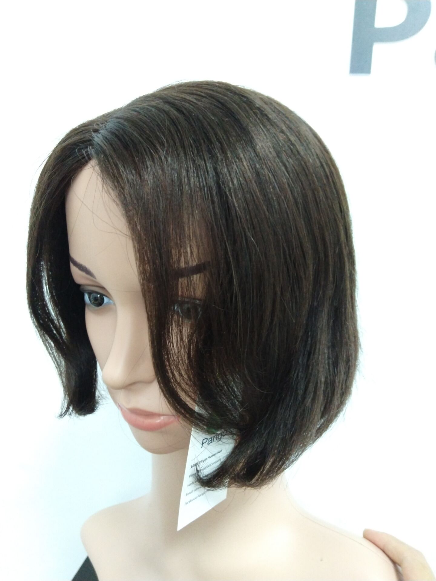 short pixie T part wig 11