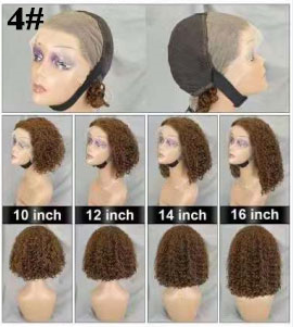 11A 13x4 Jerry curly Bob wig 90 Virgin Brazilian hair