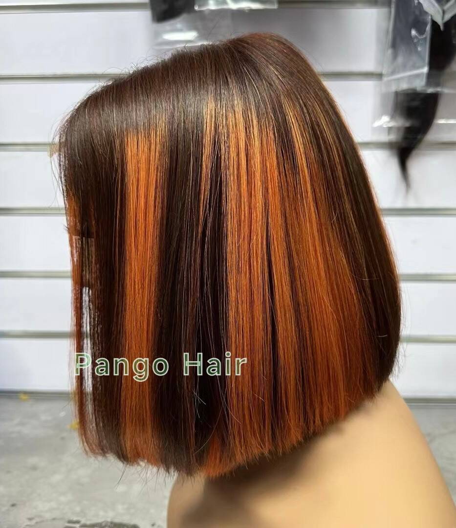 14A Raw hair Double Drawn 2x6 guleless wig 162