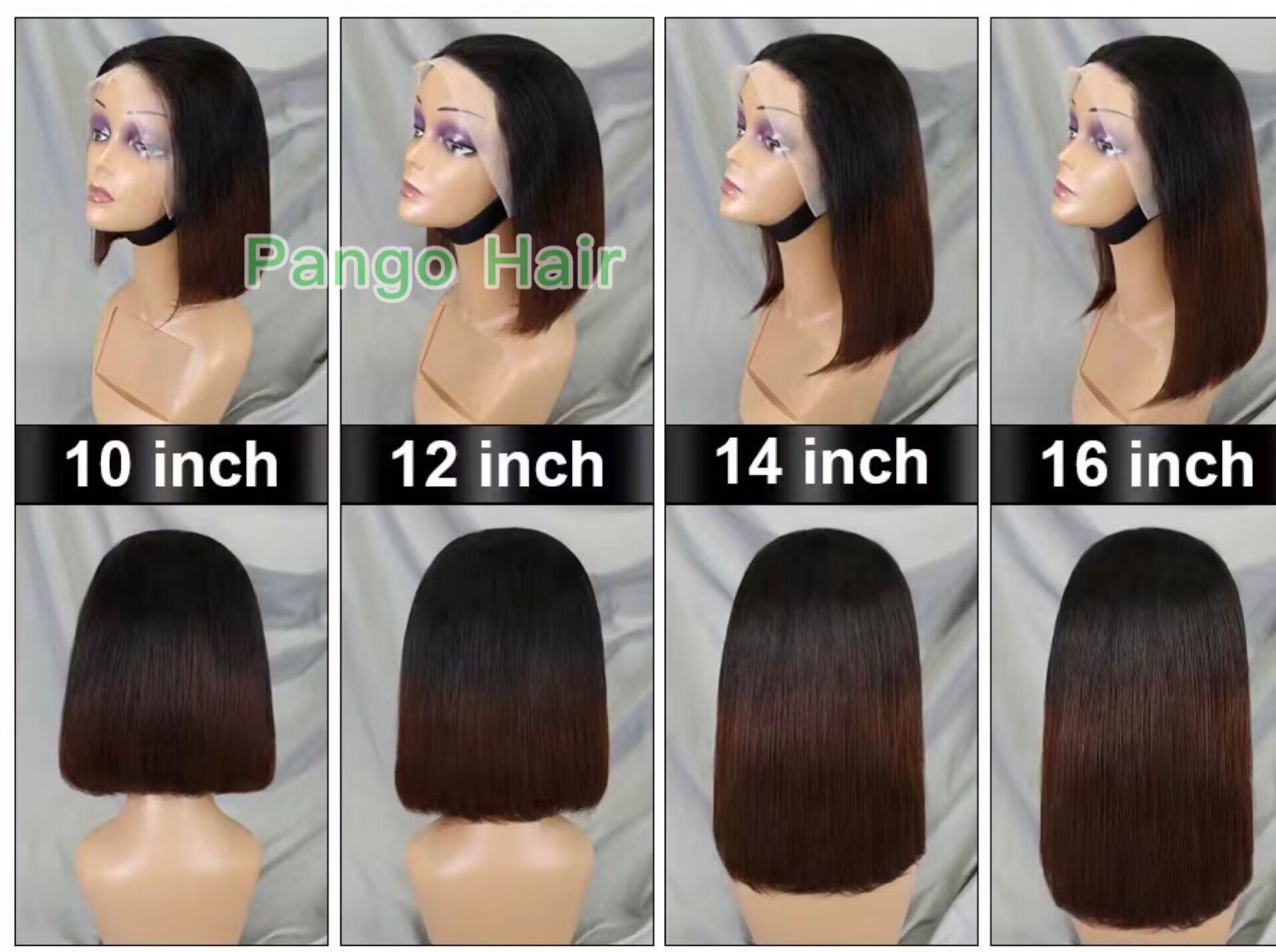 11A 13x4 Straight bob wig 90 Virgin Brazilian hair