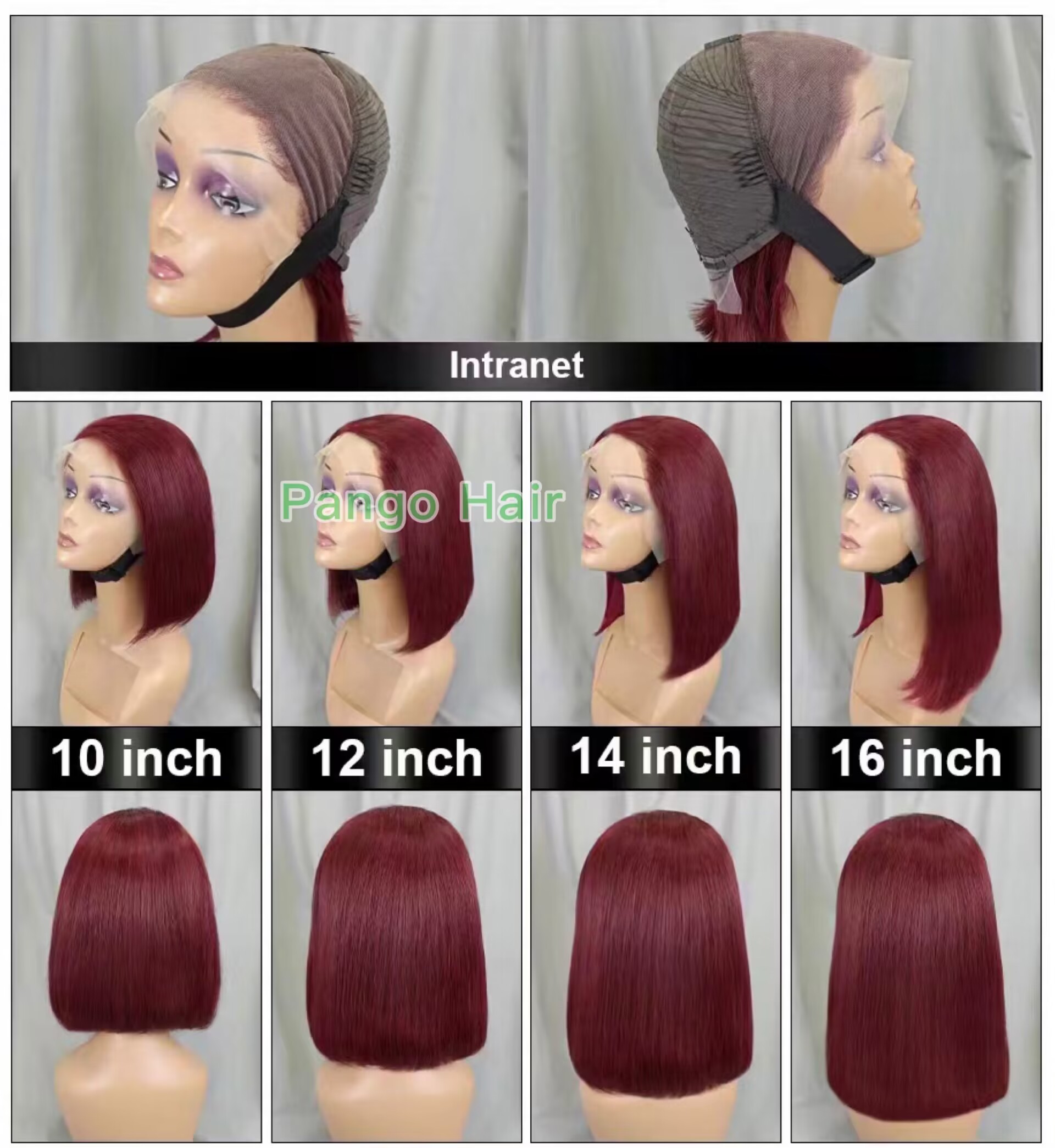 11A 13x4 Straight bob wig 90 Virgin Brazilian hair