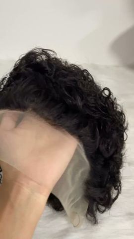 Short curly Wig 2 100% Brazilian Hair