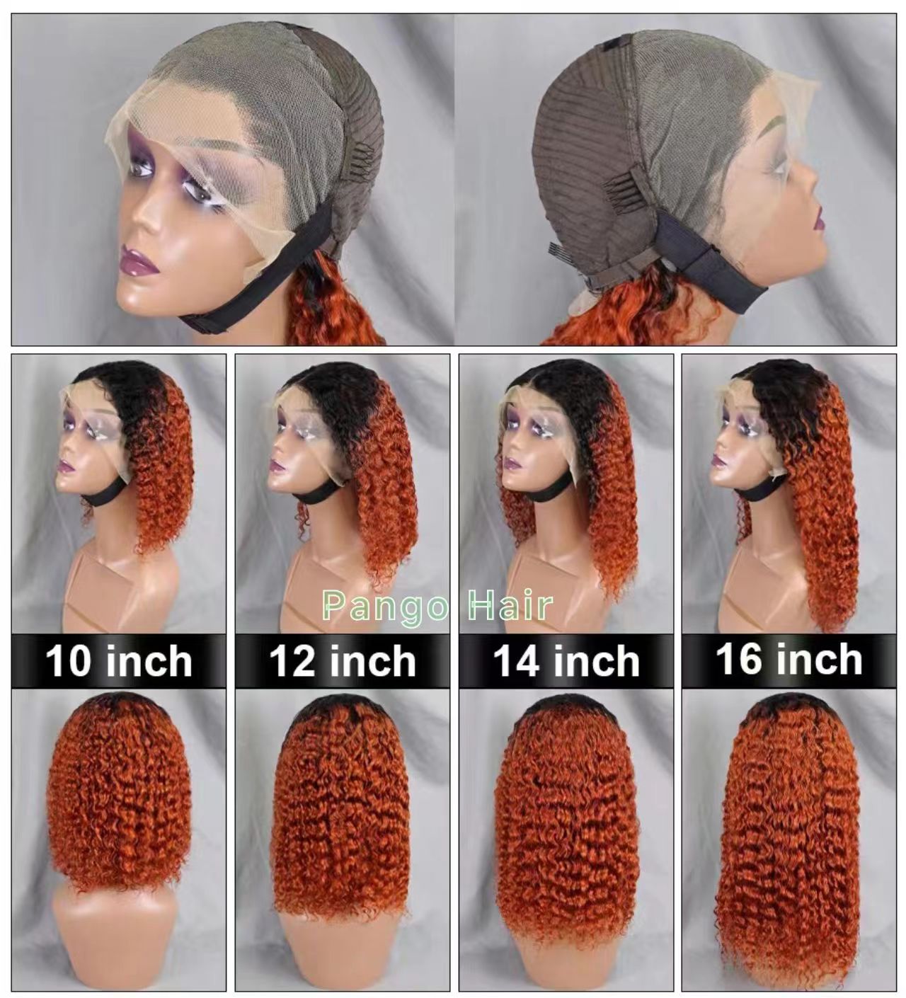 11A 13x4 Jerry curly Bob wig 90 Virgin Brazilian hair