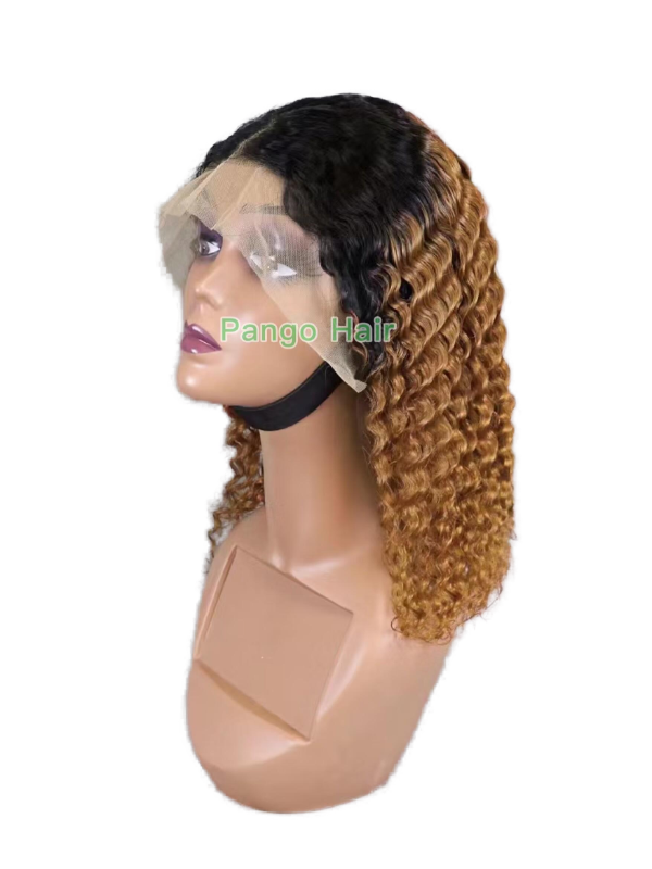 11A 13x4 Deep wave bob wig 90 Virgin Brazilian hair