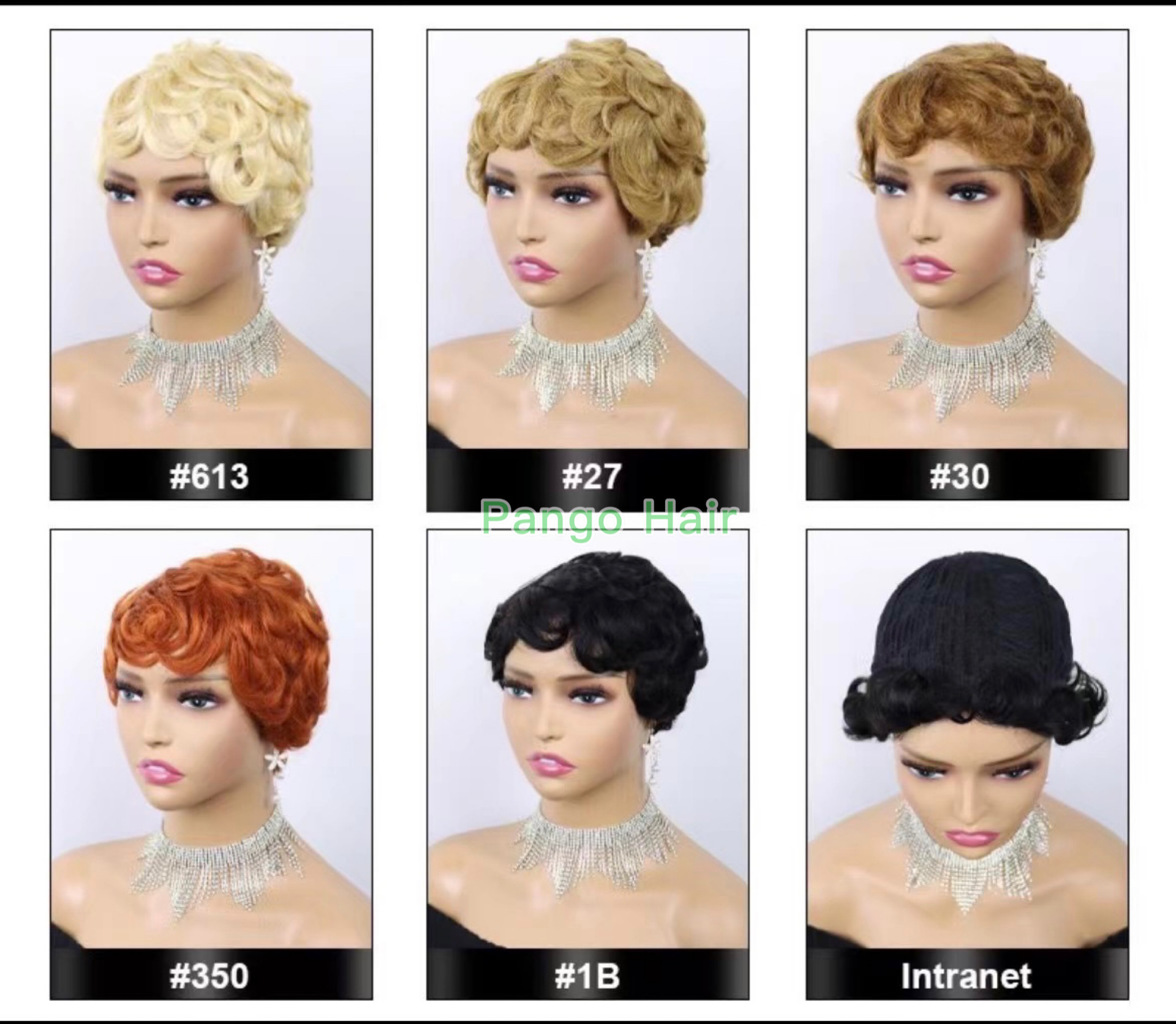 Short curly wig 78 NC#