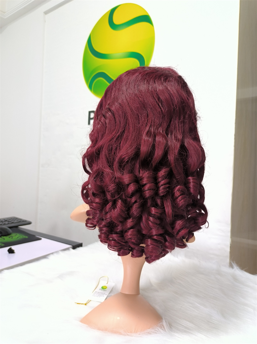 11A 13x4 spring curly Wig 110 260g