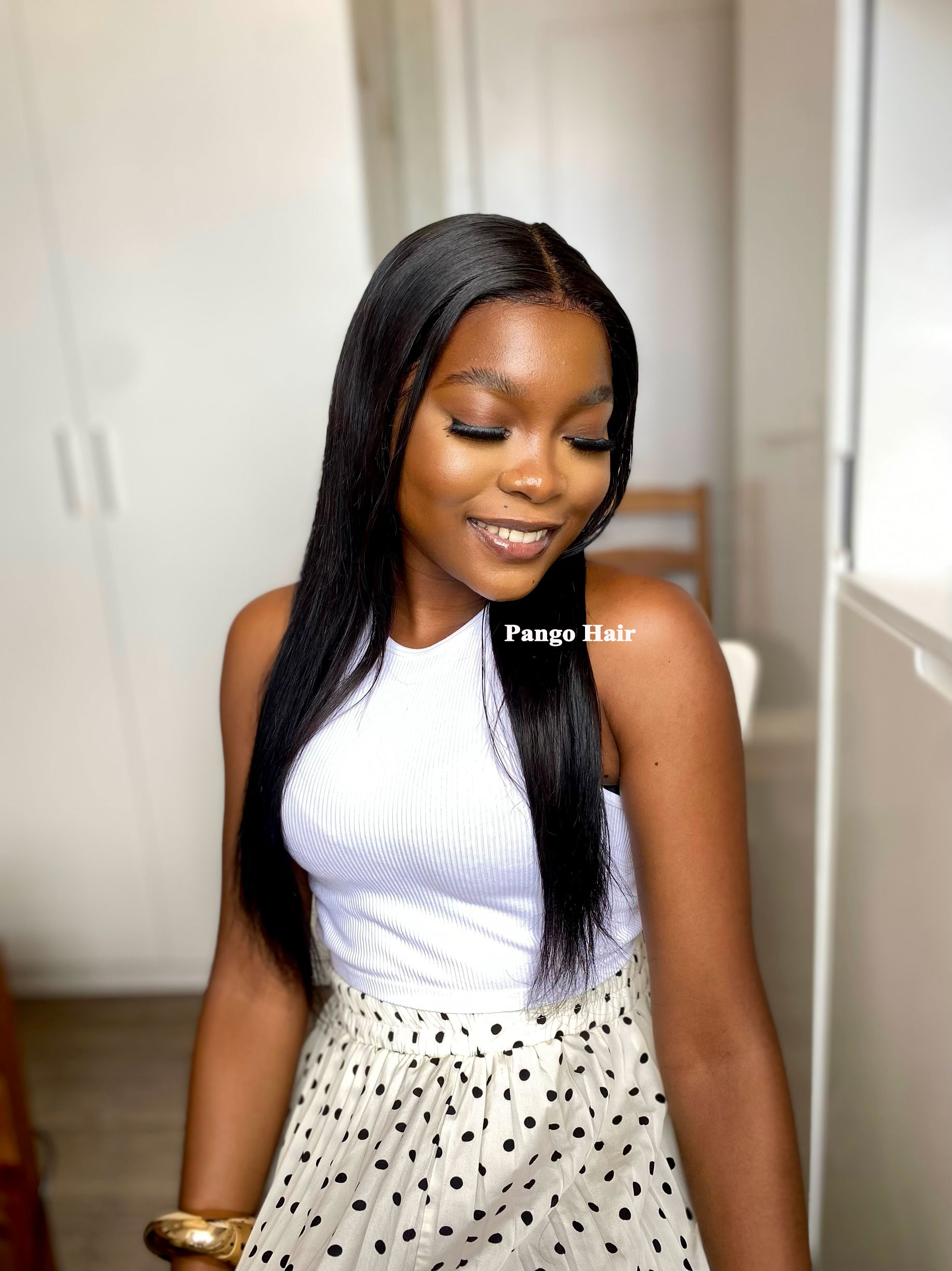 11A Virgin 13x4 straight frontal Wig 65 200% Density