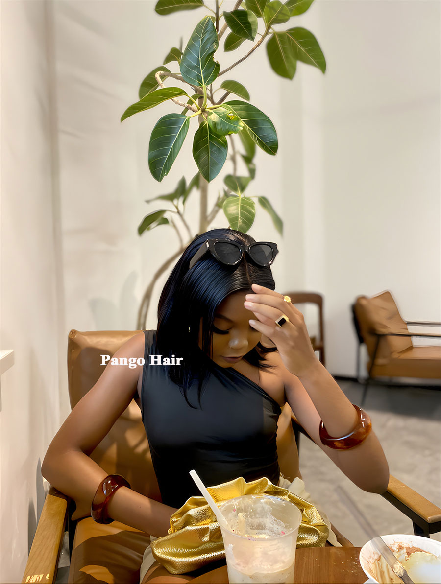 13A Double Drawn 13x4 bob wig 136 205-275g