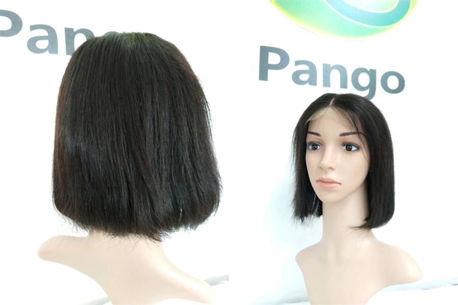 12A raw hair 4x4 Bob wig 19 250g