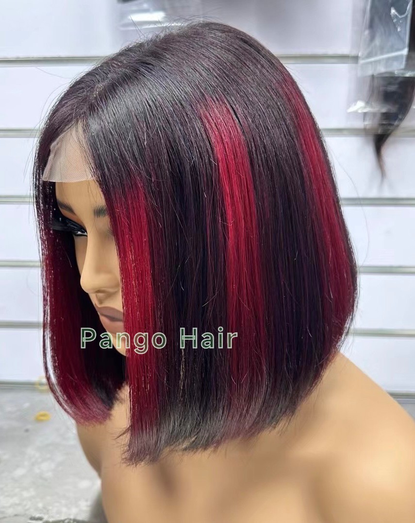 14A Raw hair Double Drawn 2x6 guleless wig 162