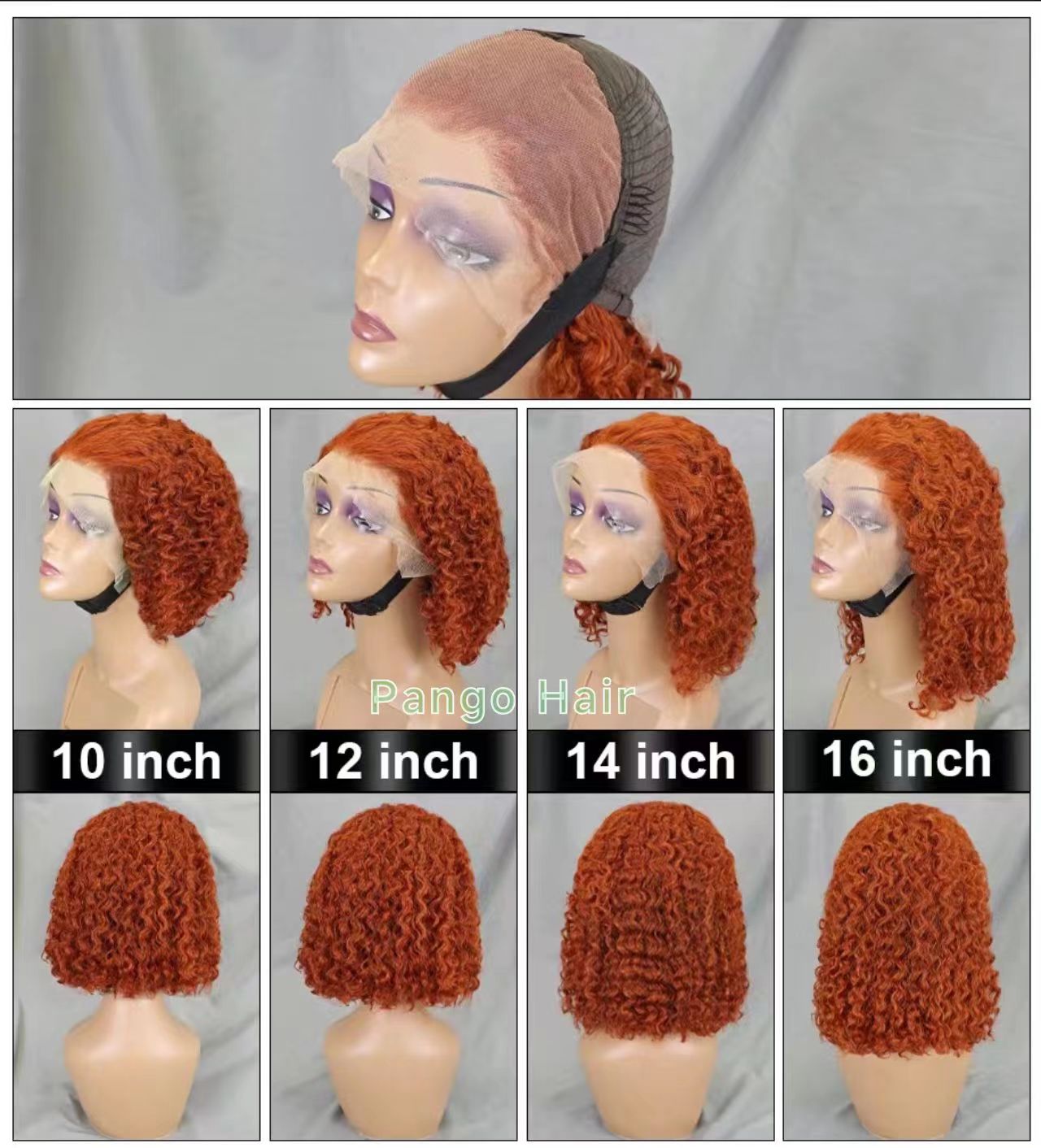 11A 13x4 Jerry curly Bob wig 90 Virgin Brazilian hair