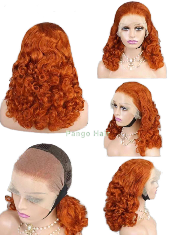 11A 13x4 spring curly Wig 110 260g