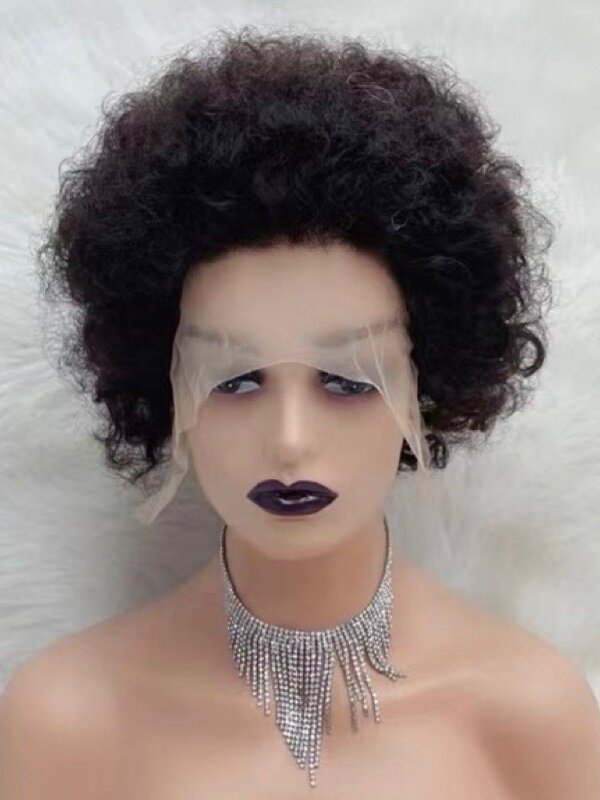 Afro curly wig 72 100% Brazilian hair