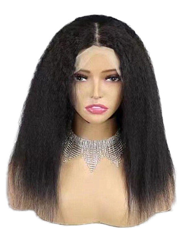 11A 13x4 Kinky straight Bob wig 90 Virgin Brazilian hair