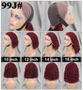 11A 13x4 Deep wave bob wig 90 Virgin Brazilian hair