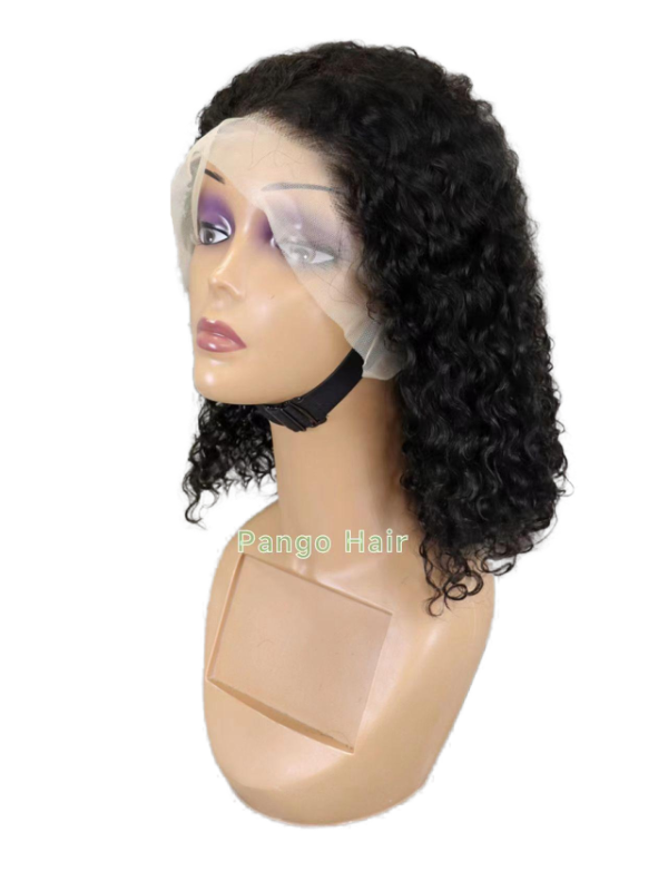 11A 13x4 Jerry curly Bob wig 90 Virgin Brazilian hair