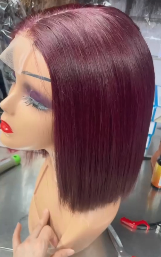 13A  Double Drawn 2x6 Glueless wig 152 220g