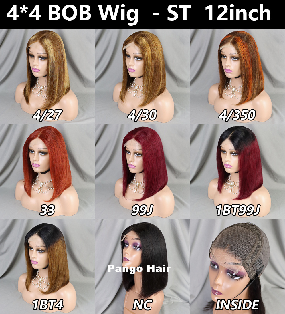 11A 4x4 Straight bob wig 95