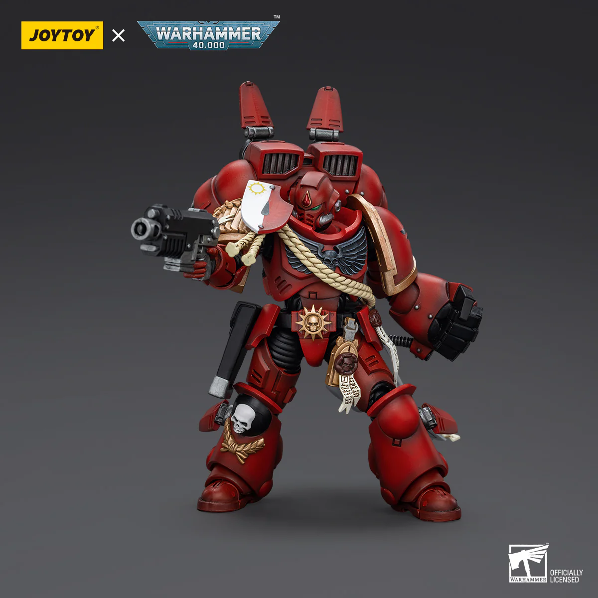 JOYTOY Warhammer 40k 1: 18 Blood Angels Jump Pack Intercessors - JOYTOY WORLD
