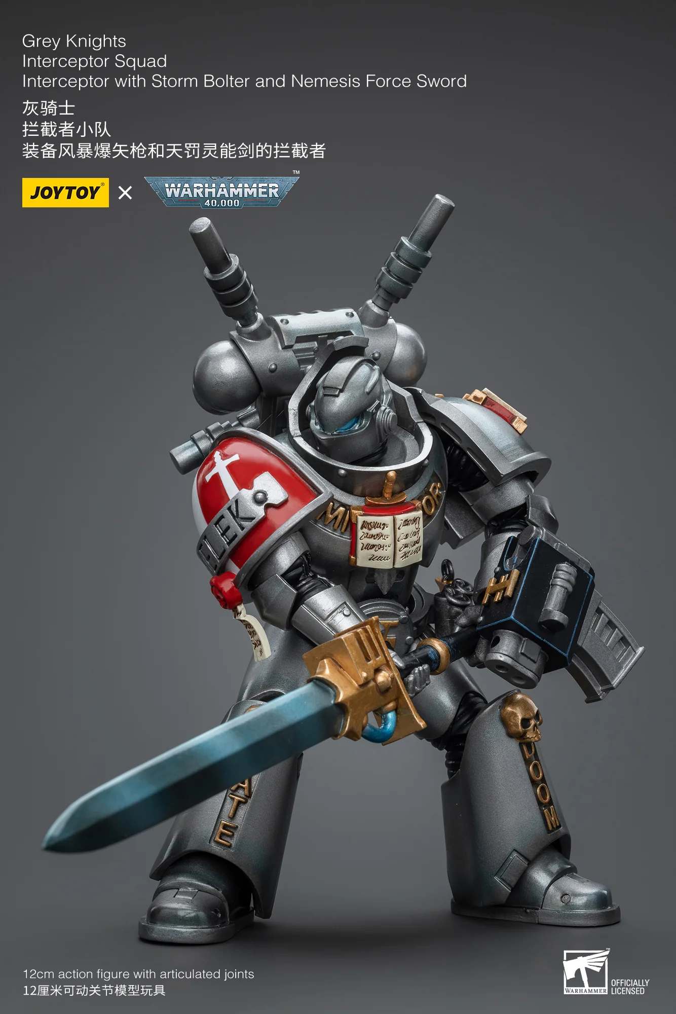 JOYTOY Warhammer 40k 1: 18 Grey Knights Interceptor Squad - JOYTOY WORLD