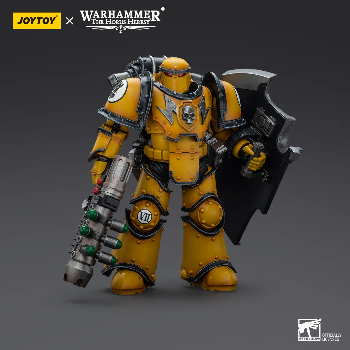 JOYTOY Warhammer The Horus Heresy 1:18 Imperial Fists Legion MkIII Breacher Squad - JOYTOY WORLD