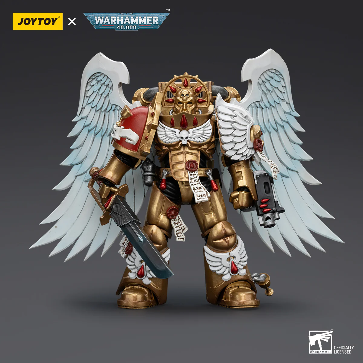 JOYTOY Warhammer 40k 1: 18 Blood Angels Sanguinary Guard - JOYTOY WORLD