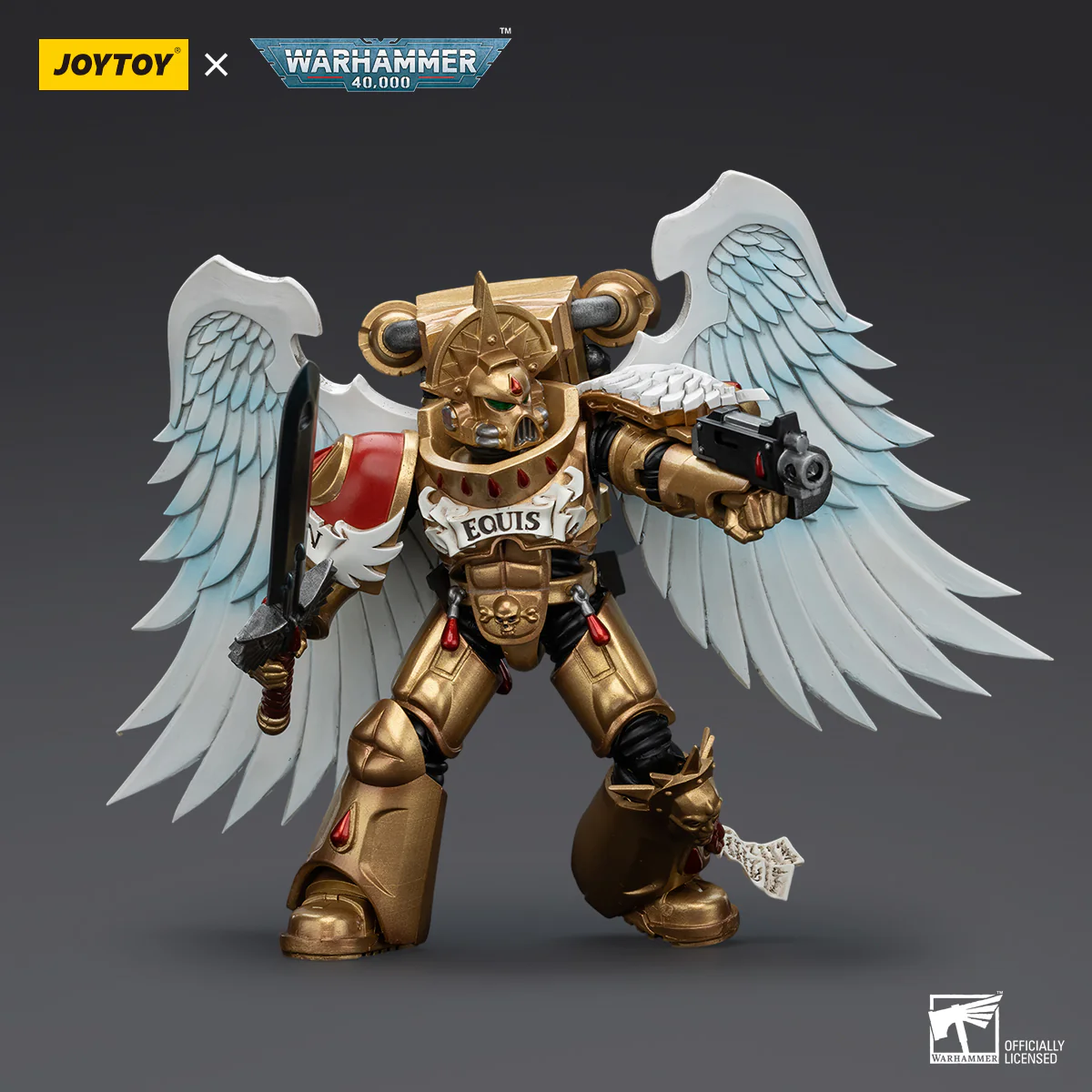 JOYTOY Warhammer 40k 1: 18 Blood Angels Sanguinary Guard - JOYTOY WORLD