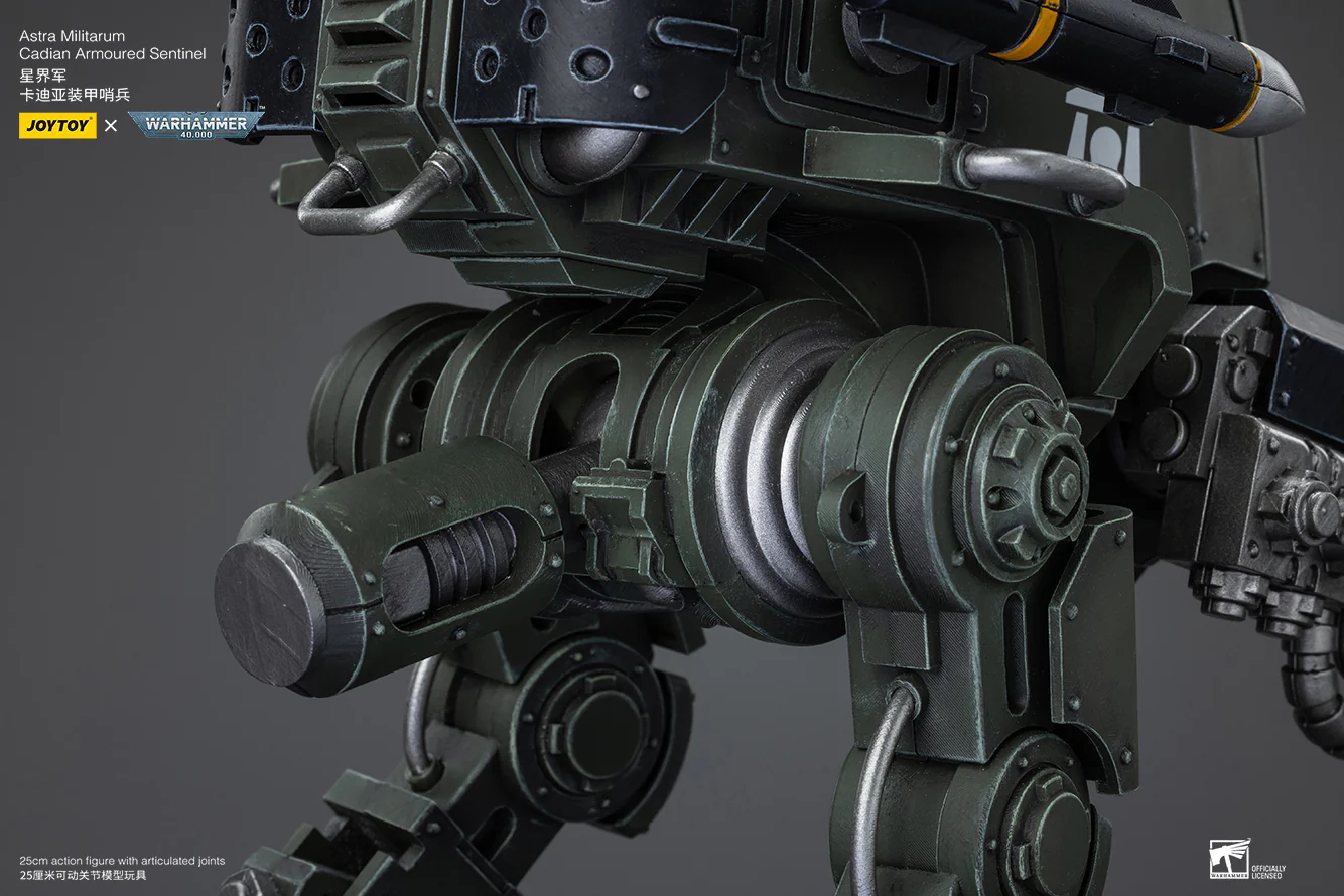 JOYTOY JT8940 Warhammer 40k 1: 18 Astra Militarum Cadian Armoured Sentinel - JOYTOY WORLD