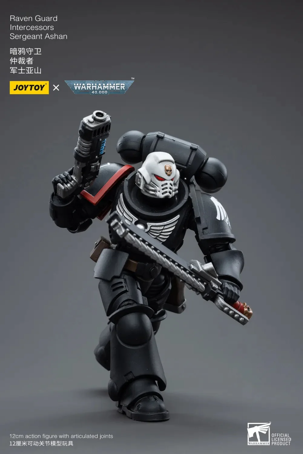 JOYTOY Warhammer 40k 1: 18 Raven Guard Intercessors - JOYTOY WORLD
