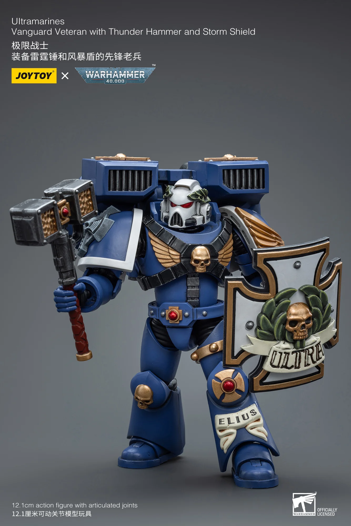 JOYTOY Warhammer 40k 1: 18 Ultramarines Vanguard Veteran - JOYTOY WORLD