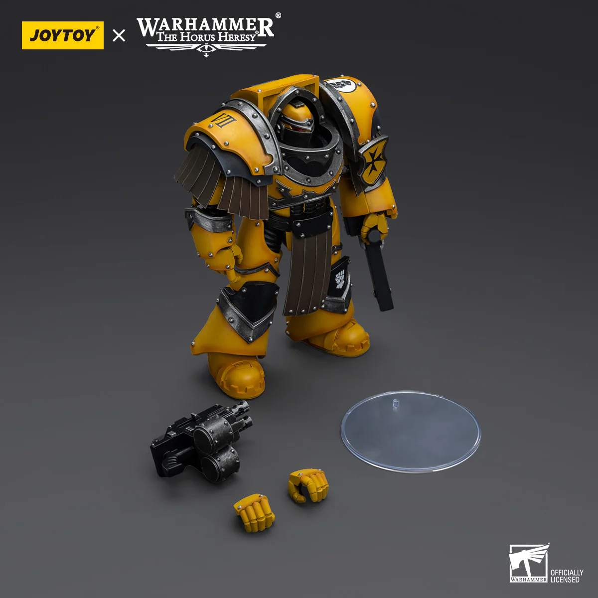 JOYTOY Warhammer The Horus Heresy 1:18 Imperial Fists Legion Cataphractii Terminator Squad - JOYTOY WORLD