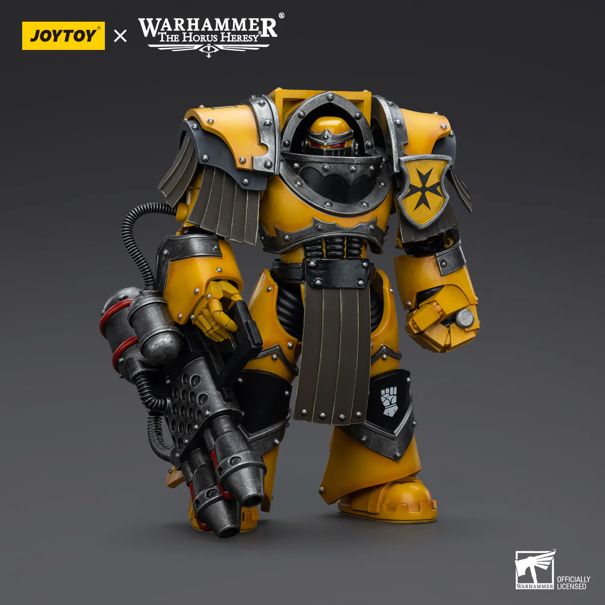 JOYTOY Warhammer The Horus Heresy 1:18 Imperial Fists Legion Cataphractii Terminator Squad - JOYTOY WORLD
