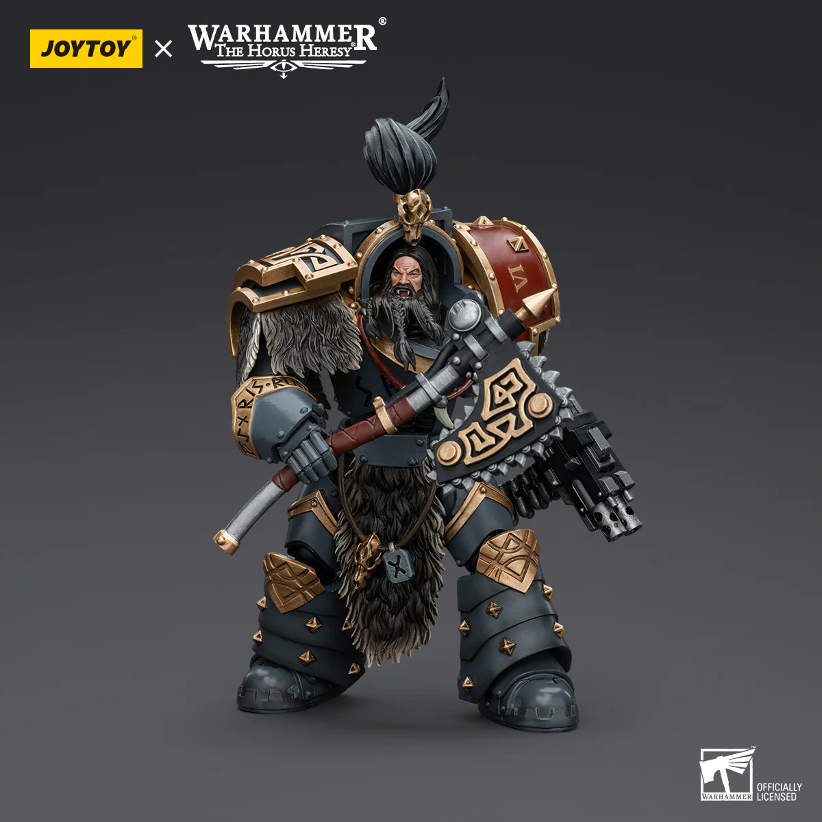 JOYTOY Warhammer The Horus Heresy 1:18 Space Wolves Varagyr Wolf Guard Squad - JOYTOY WORLD