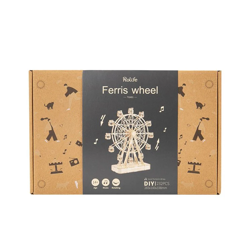 Robotime TGN01 Ferris Wheel - JOYTOY WORLD