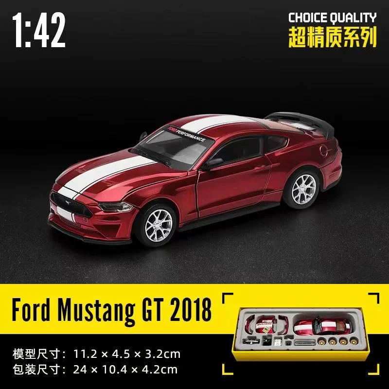 CCA 67119 1:42 Choice Quality Alloy Ford Mustang GT 2018 - JOYTOY WORLD