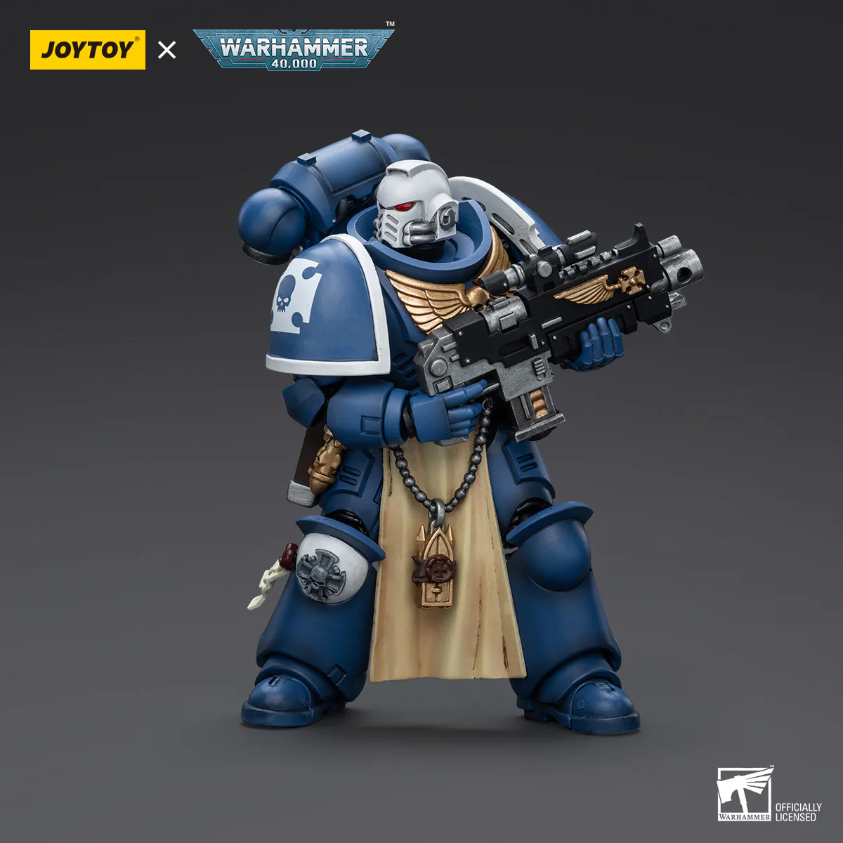 JOYTOY Warhammer 40k 1: 18 Ultramarines Sternguard Veteran Sergeant - JOYTOY WORLD