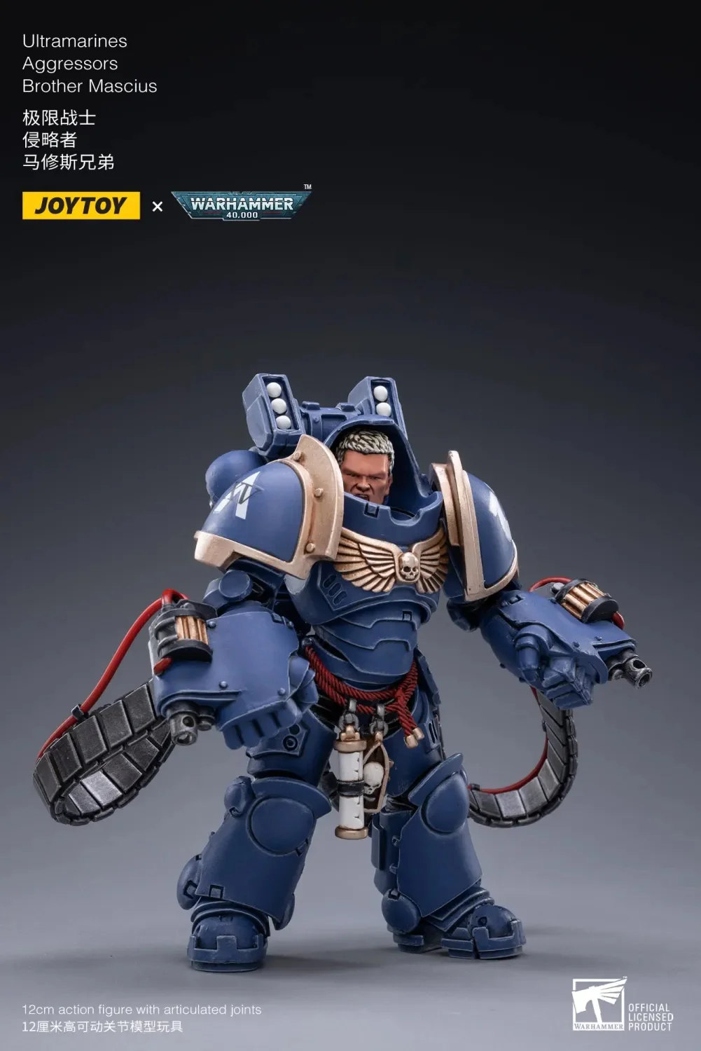 JOYTOY JT2184 Warhammer 40k 1: 18 Ultramarines Aggressors - JOYTOY WORLD