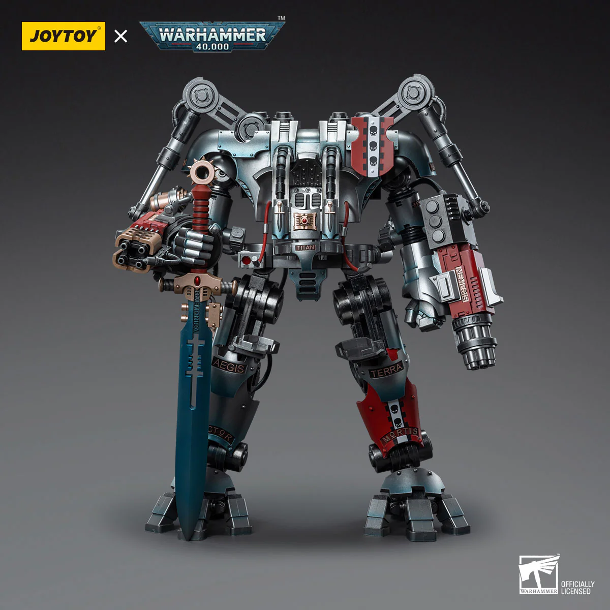 JOYTOY JT7592 Warhammer 40k 1: 18 Grey Knights Nemesis Dreadknight - JOYTOY WORLD