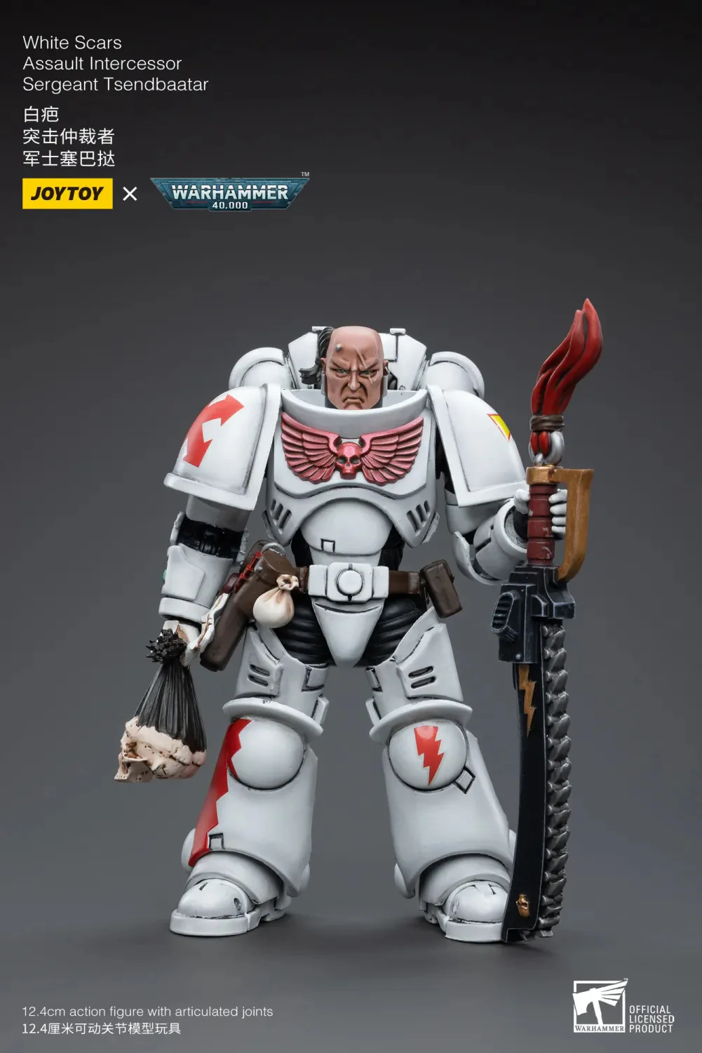 JOYTOY Warhammer 40k 1: 18 White Scars - JOYTOY WORLD