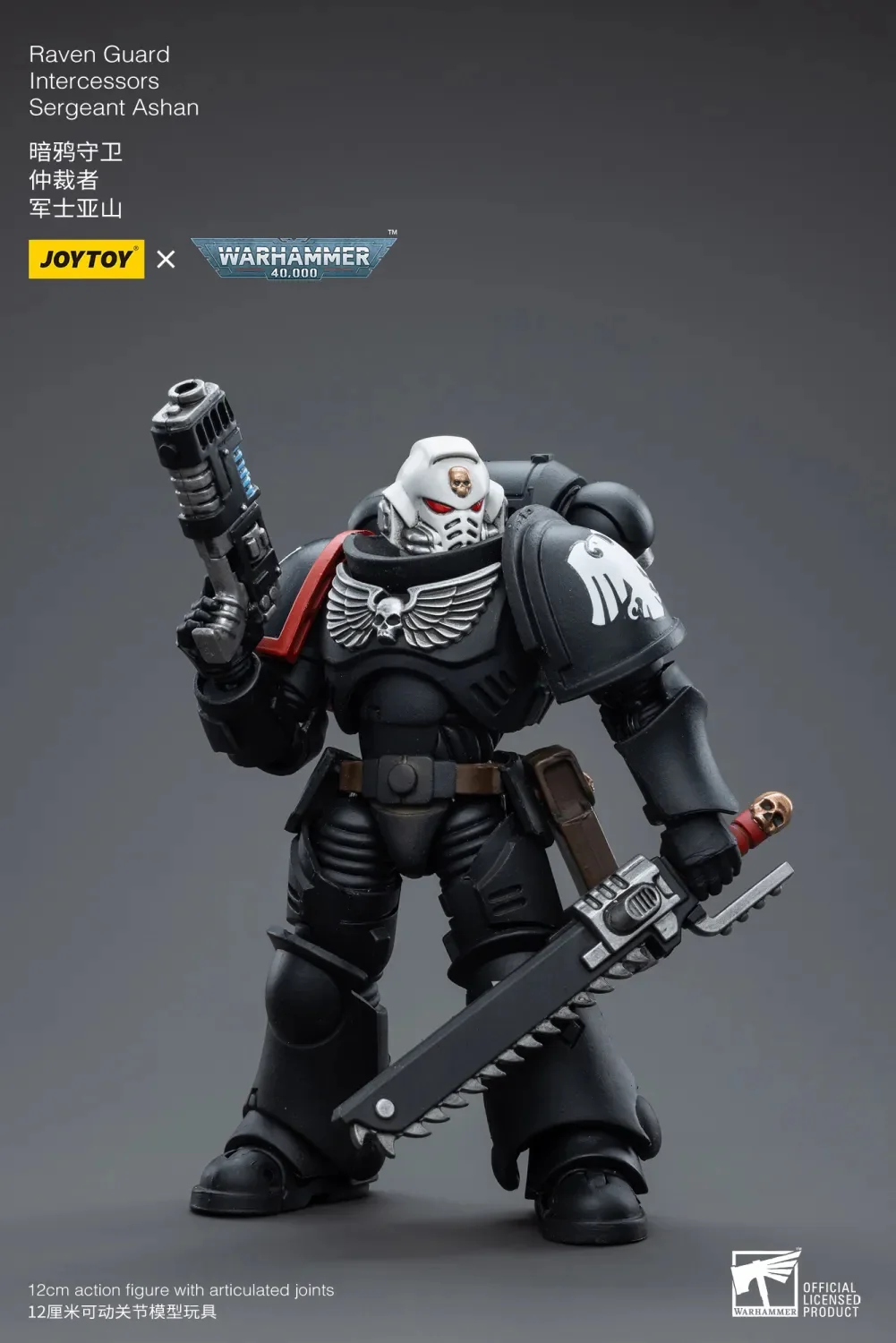 JOYTOY Warhammer 40k 1: 18 Raven Guard Intercessors - JOYTOY WORLD